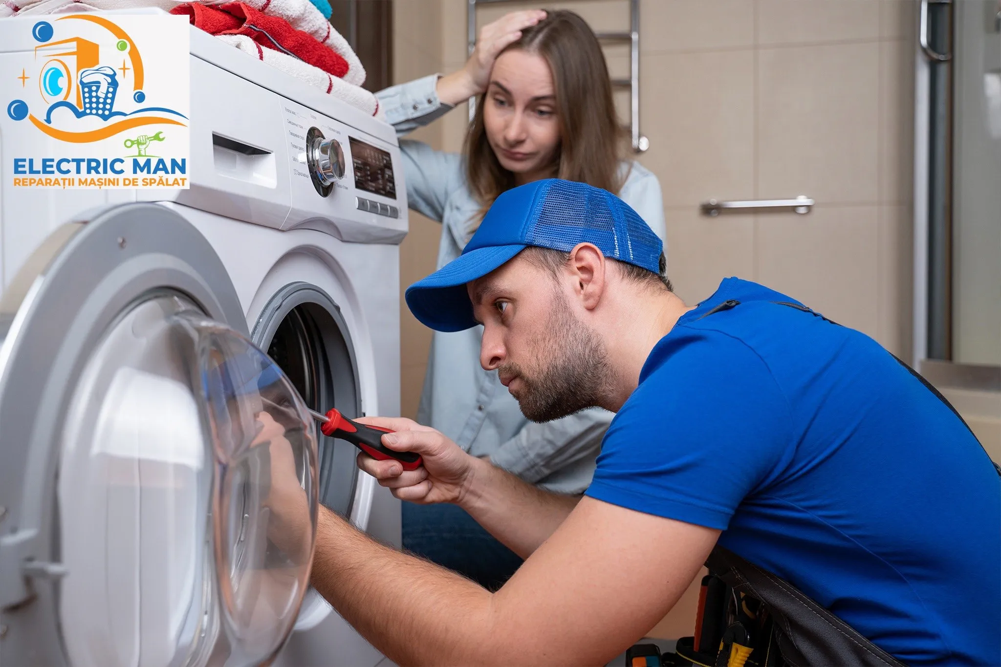 Reparații rapide mașini de spălat la domiciliu în Galați