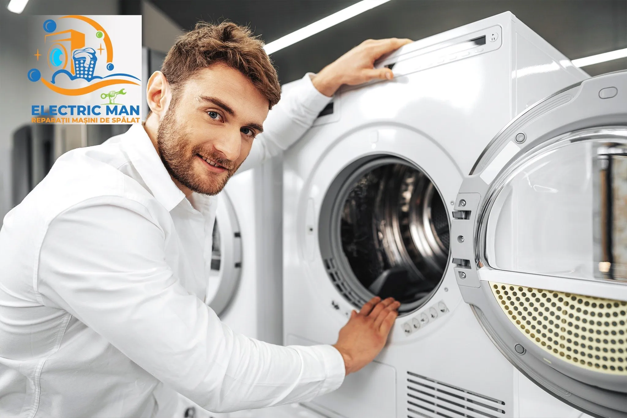 Montaj și instalare mașină de spălat nouă la domiciliu Galați